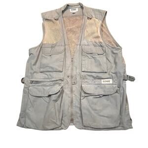 Domke Pro Togs Photo Vest XL Gray Mesh Utility Fishing Travel Outdoor